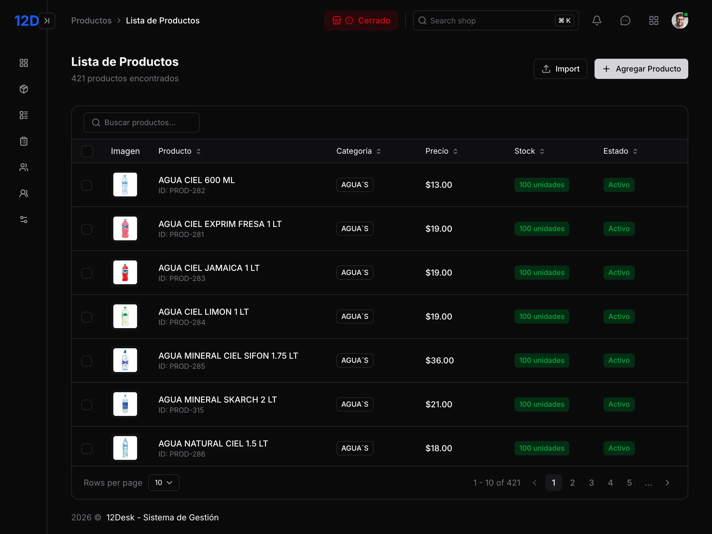 App de Pedidos a Domicilio para Licorería | 12Desk