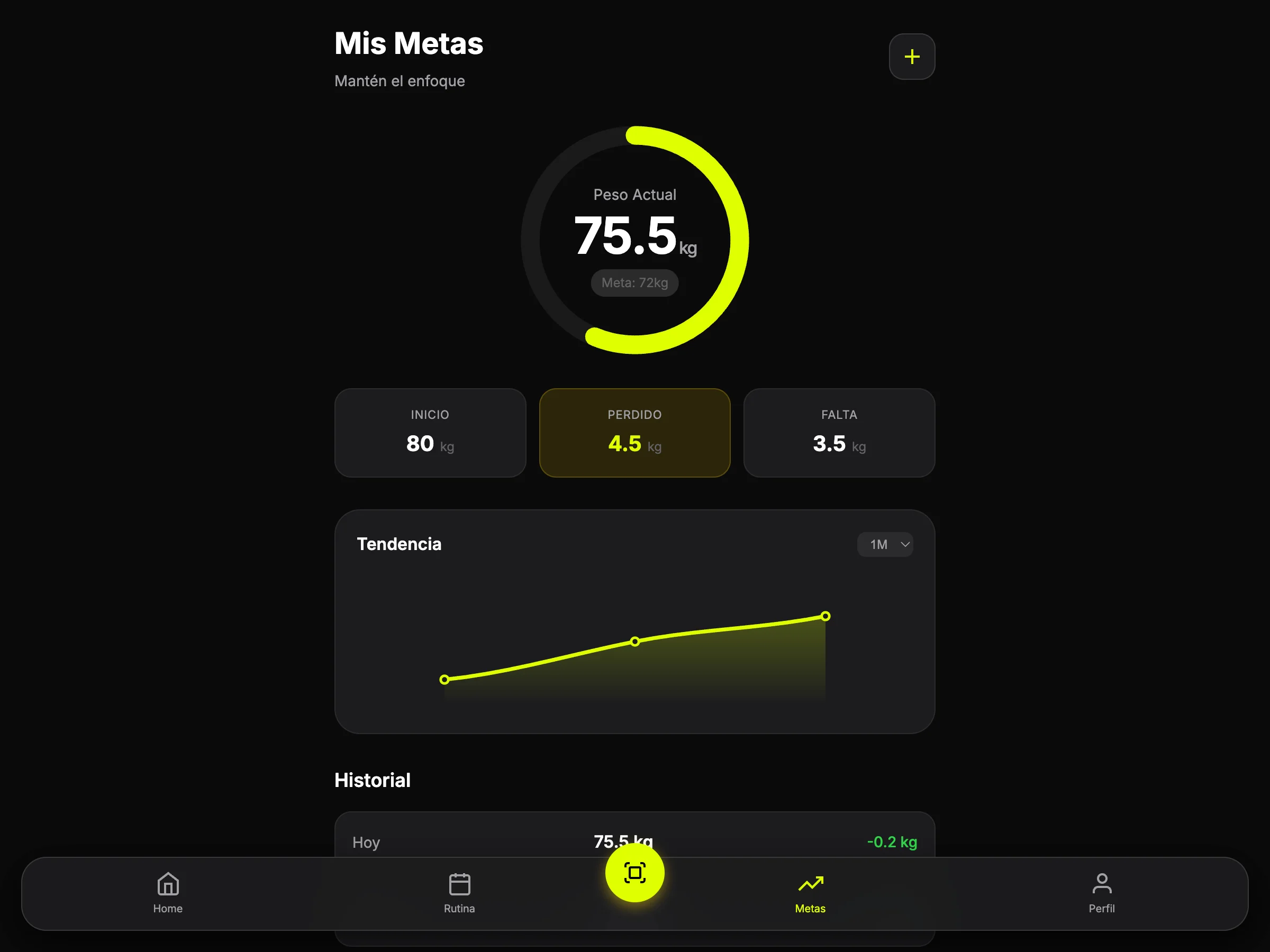 App para Gimnasio con Membresías y Rutinas | Seven Days screenshot 4